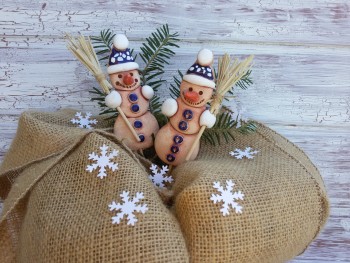 Sněhuláček-zápich