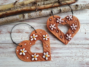 Srdíčko s drátěným uchem